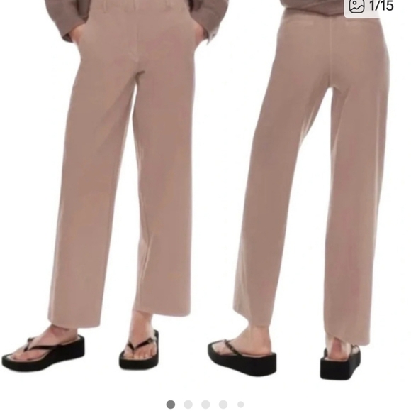 Wilfred Pants - Aritzia Wilfred Free Ascendat High Ruse Taupe Sz6